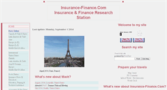 Desktop Screenshot of insurance-finance.com